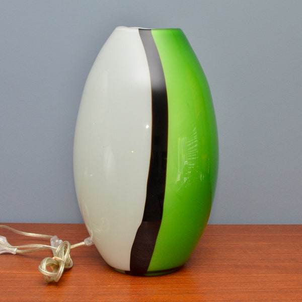 Glass Table Lamp Etsy