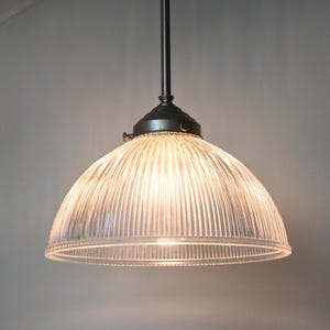 Holophane ホロフェーン アンティーク フロスト ランプシェード アメリカ ホロフェーンスタイル ガラスシェード ペンダントランプ