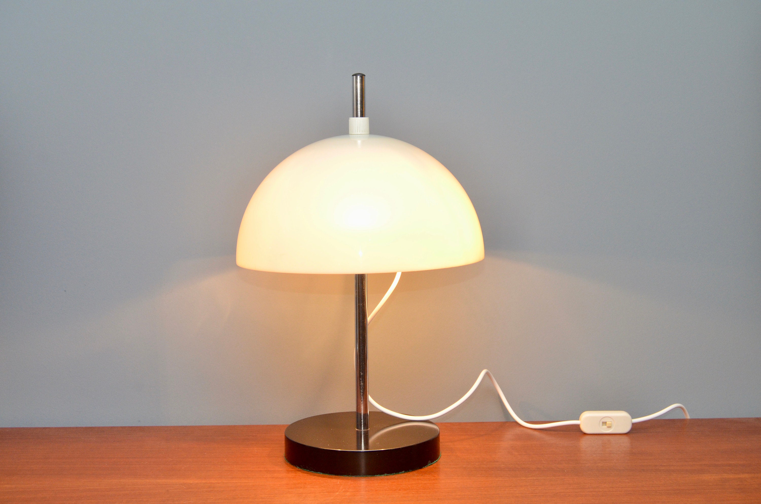 Pilzlampe, Midcentury Lampe, Designer Lampe, D.B.G.M.