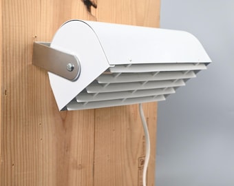 Vintage metal wall lamp from Elidus, type 9315 Scandinavian design, Sweden 1970s