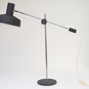 Large Modernist ANVIA Counterweight Desk Lamp designed by JJM Hoogervorst for Anvia Almelo Holland, 60s Dutch design