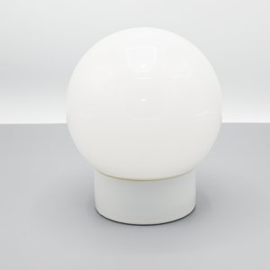 Minimalist Bauhaus style ceiling or wall lamp  by IFÖ Sweden, Scandinavian mid century lighting, New Old Stock never used!