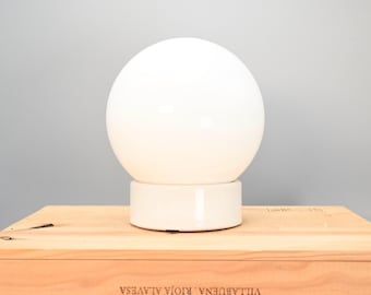 Minimalist Bauhaus style ceiling or wall lamp  by IFÖ Sweden, Scandinavian mid century lighting