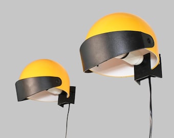 Pair of matching Visir wall lamps by Lennart Centervall for Ikea Sweden, 1970s