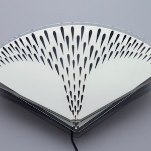 Vintage post modern, pop art, wall lamp by Massive Belgium, 1980s