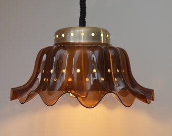 ヴィンテージアルミニウム製スペースエイジペンダントランプ - Etsy 日本