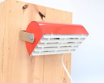 Vintage metal wall lamp from Elidus, type 9315 Scandinavian design, Sweden 1970s