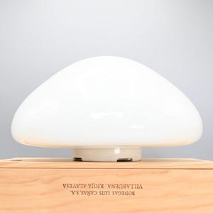 XL Original Bauhaus minimalist ceiling or wall lamp  by Wilhelm Wagenfeld for Lindner Germany,  LJS 970 1950s