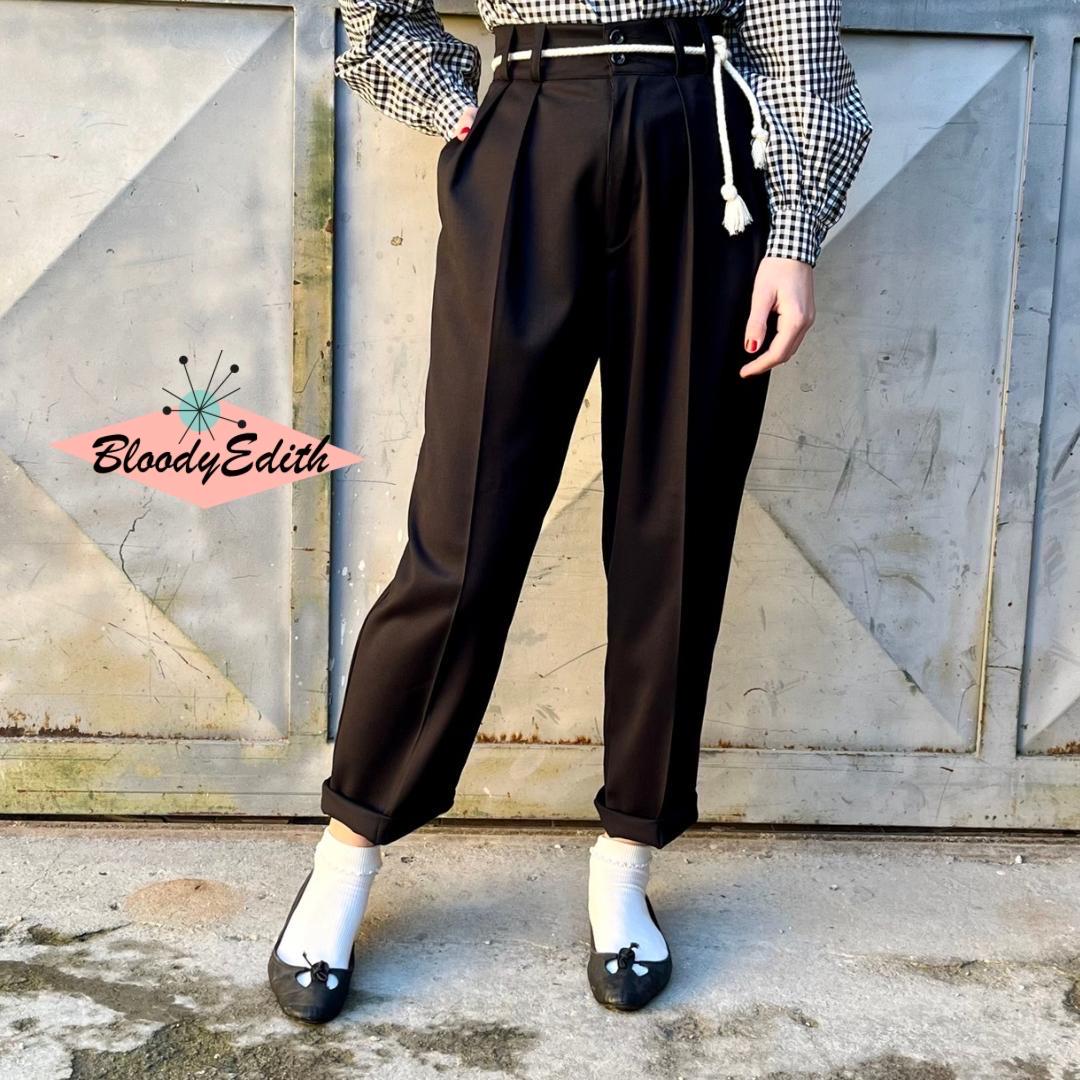 Gabardine 50s Pants - Etsy Gabardine 50s Pants - Etsy
