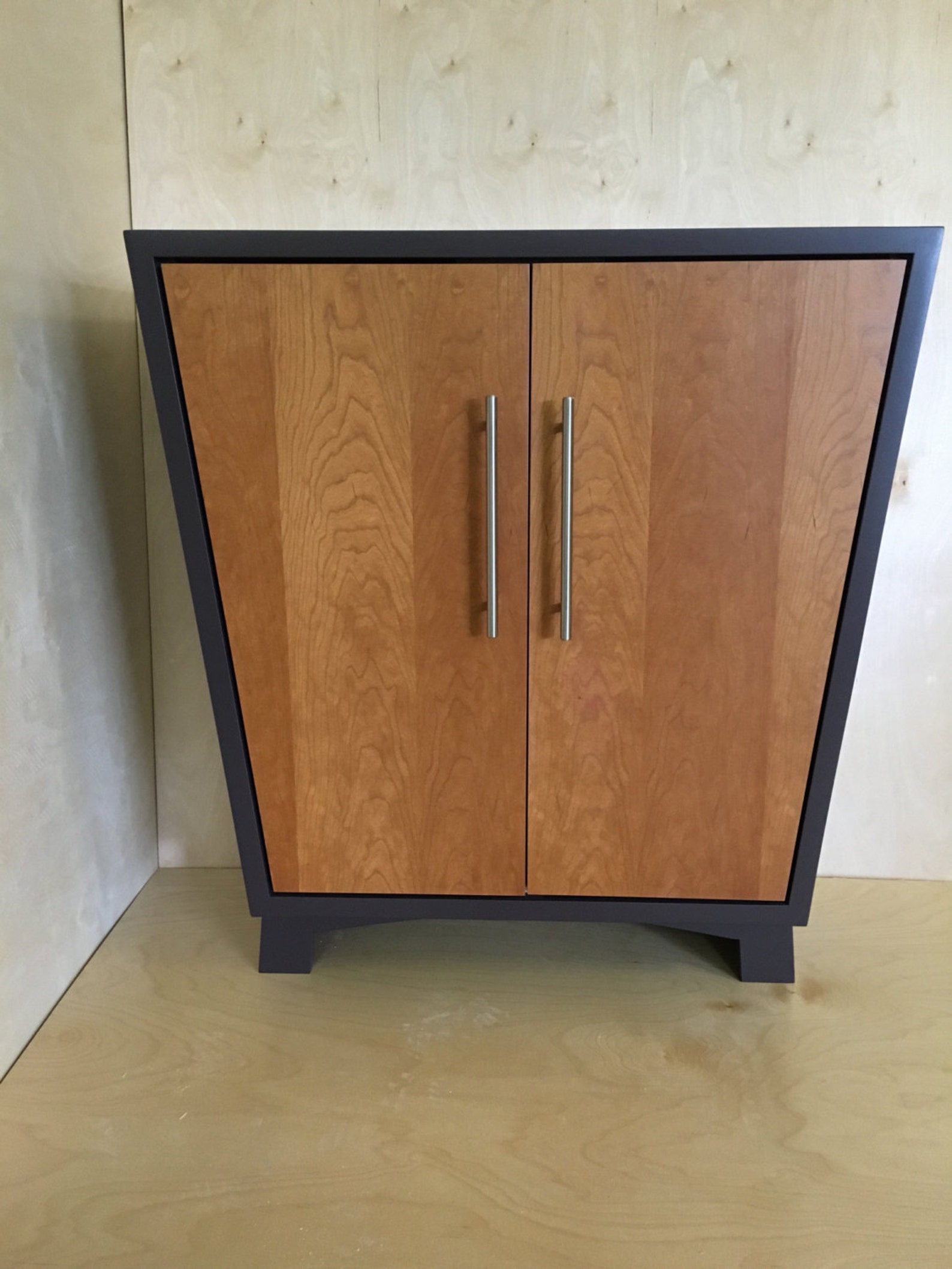 Mid Century Modern Entryway Shoe Storage With Etsy