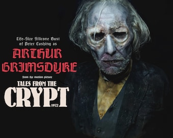 GRIMSDYKE - Life-Size Silicone Bust from the 1972 film Tales from the Crypt