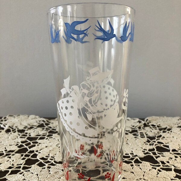 Sour Cream Glasses Etsy