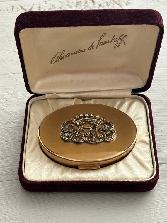 Alexandra de Markoff Compact-with Original Velvet… - image 1