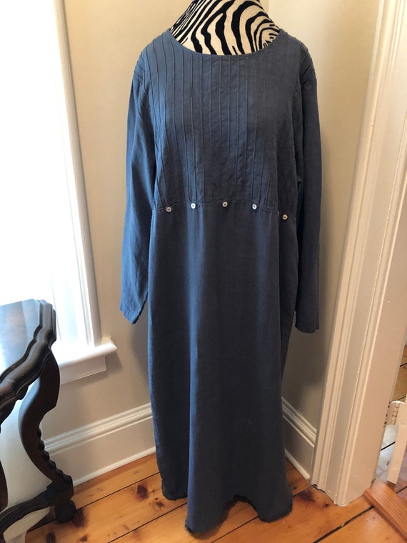 jjill long linen dresses