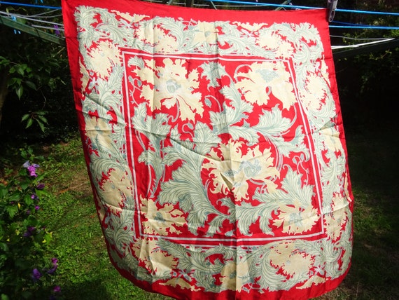 Beautiful Liberty of London silk scarf, William M