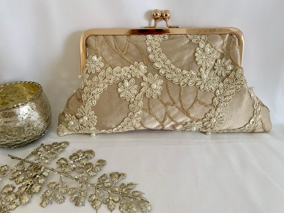 Bridal Wedding Clutch/purse With Swarovski Crystal Jewel | Etsy | Wedding clutch  purse, Purses, Bridesmaid accessories