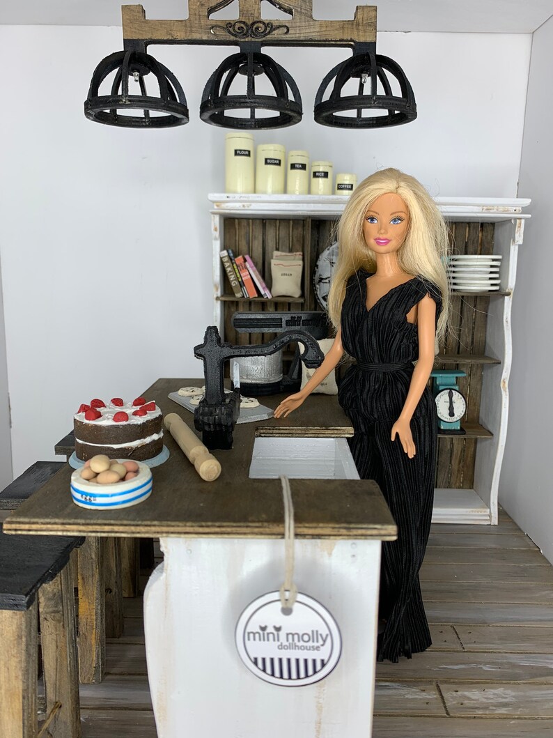 MiniMolly Dollhouse Furniture BUNDLE Barbie Size Kitchen and Etsy