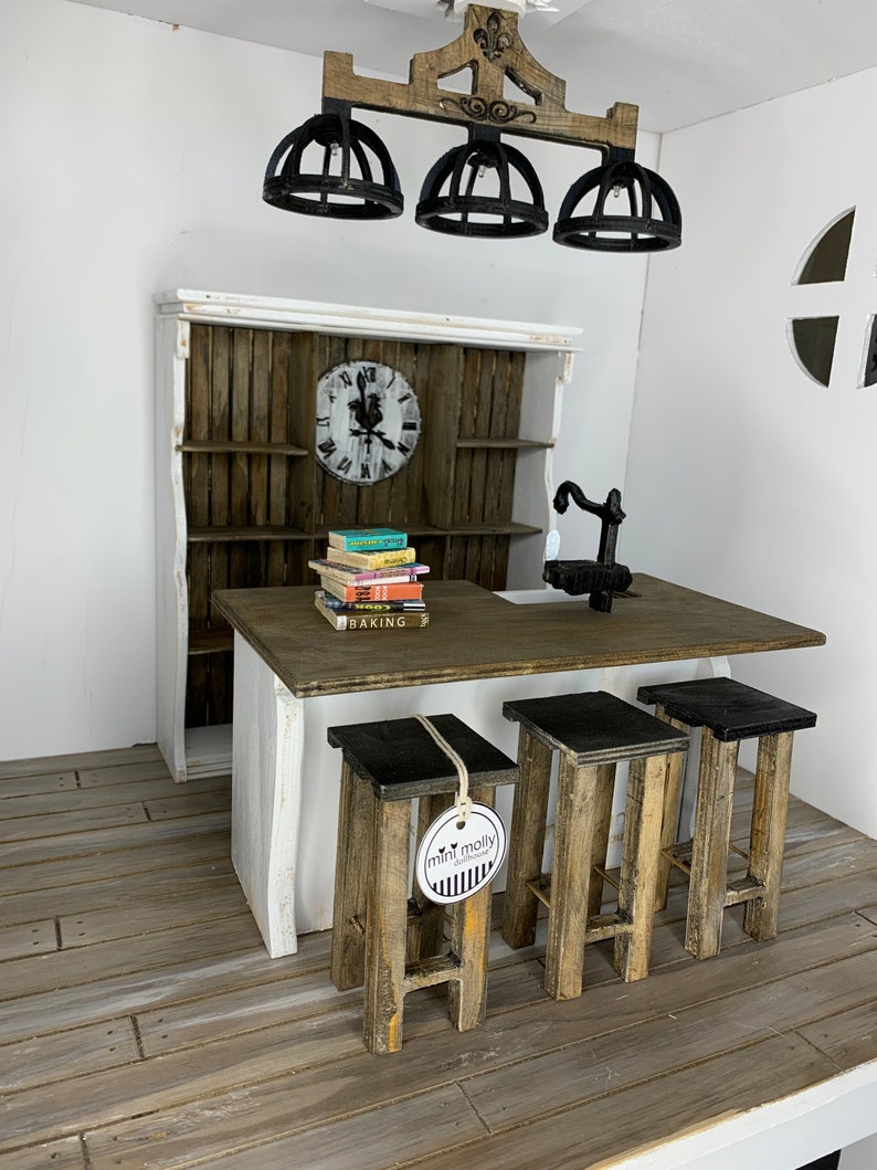 MiniMolly Dollhouse Furniture BUNDLE Barbie Size Kitchen and Etsy