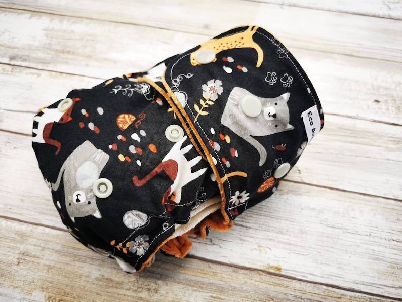 Hybrid Fitted or All In Two One Sized Cloth Diaper