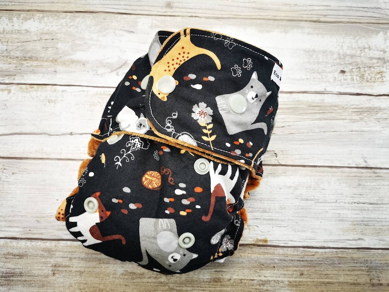 Hybrid Fitted or All In Two One Sized Cloth Diaper