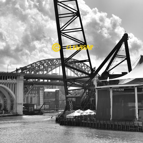 Flats Bridge B&W