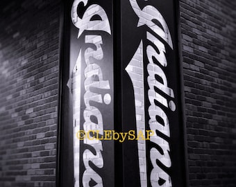 Indians Sign B&W