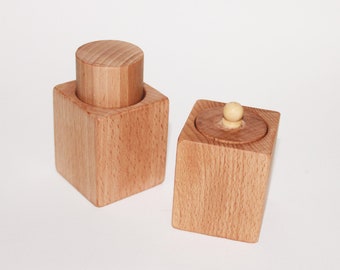 Montessori grasping cylinders, Pincer and Palmar cylinders, gift for kids