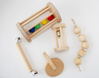 Montessori baby shower gift set- colored, gift for kids