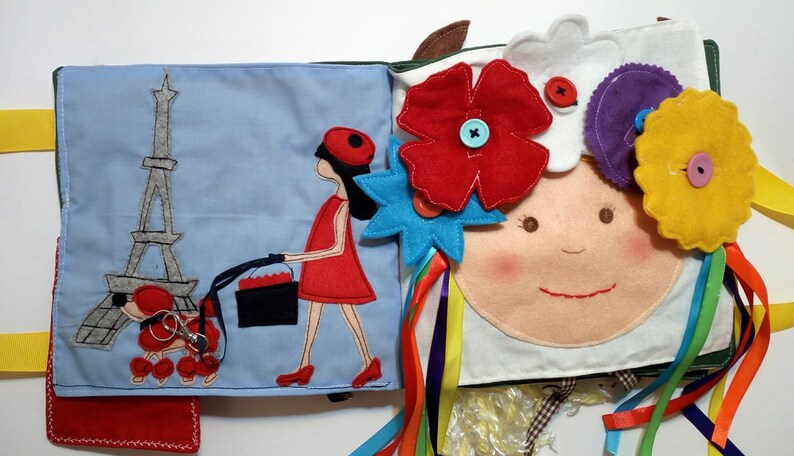 Download Handmade Europe Quiet Book Personalized Activity Gift Book Etsy