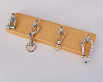 The Montessori hooks panel for practical life skills, gift for kids
