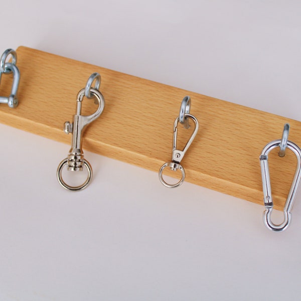 The Montessori hooks panel for practical life skills, gift for kids