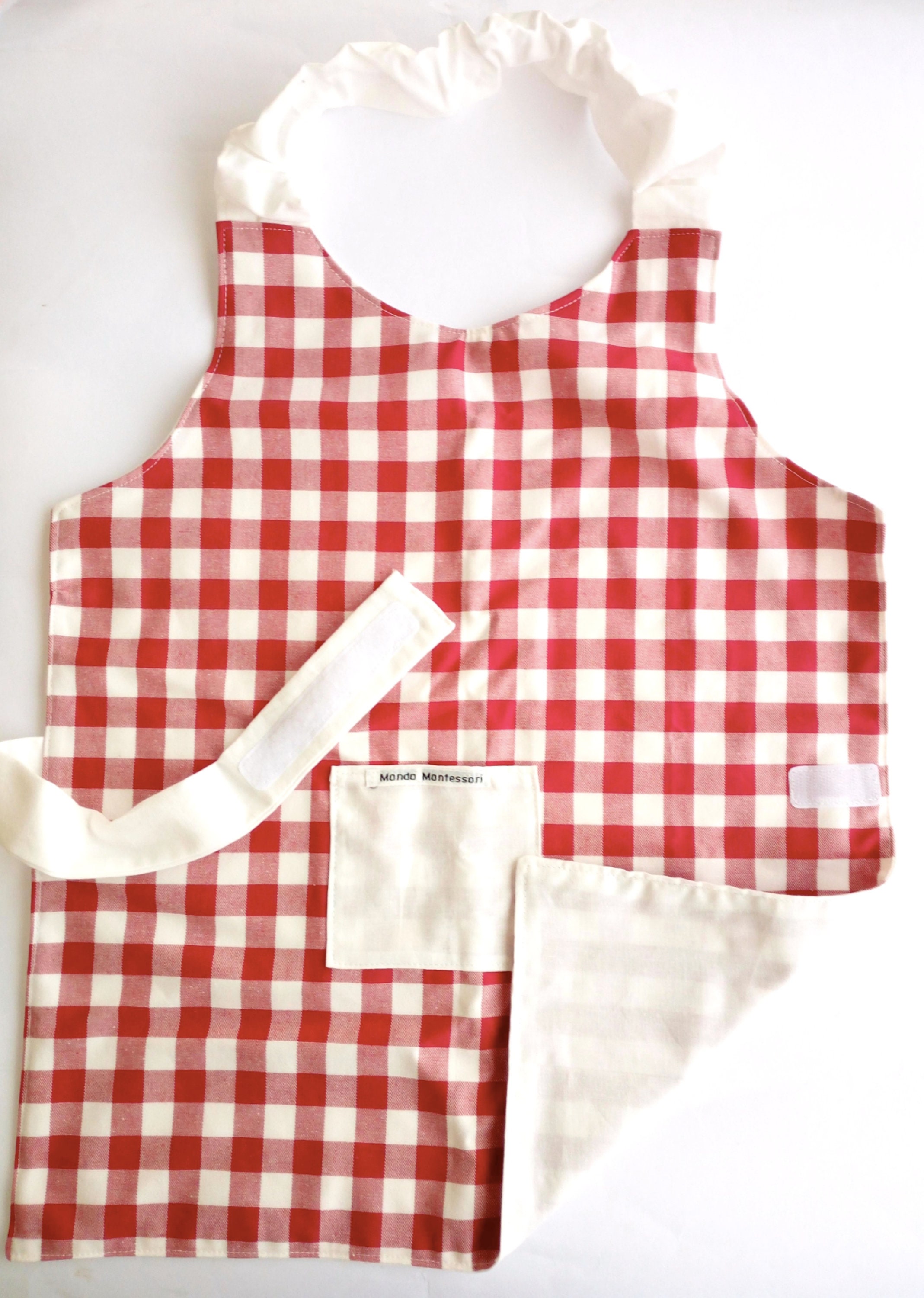 Toddler kitchen apron montessori kids apron craft apron for | Etsy