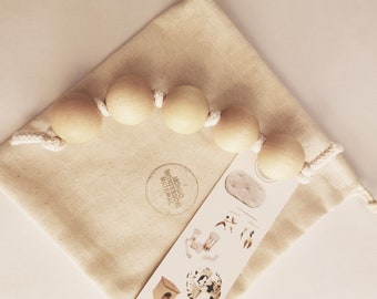 Montessori grasping beads, gift for kids