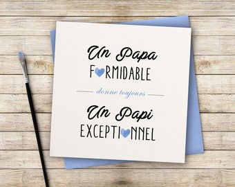 Carte - Un Papa formidable...