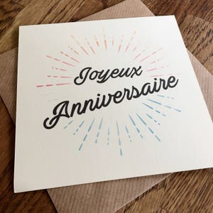 Carte d'anniversaire image 2