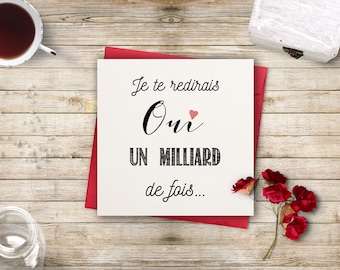 Love card - I'll tell you Yes...