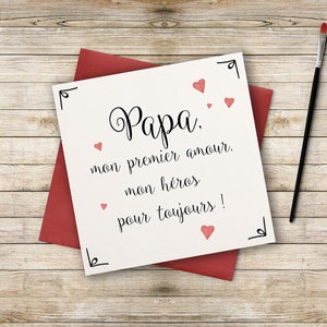 Carte pour son Papa