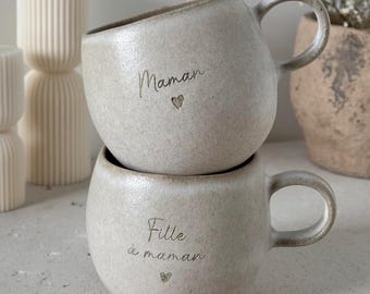 Personalized 500ml stoneware mug