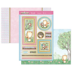 Nuts About You Topper Set, Hunkydory Crafts Cardmaking, Squirrel Topper Kit, Squirrel Cardmaking Set, Squirrel Papercraft Set, Craft Supplies