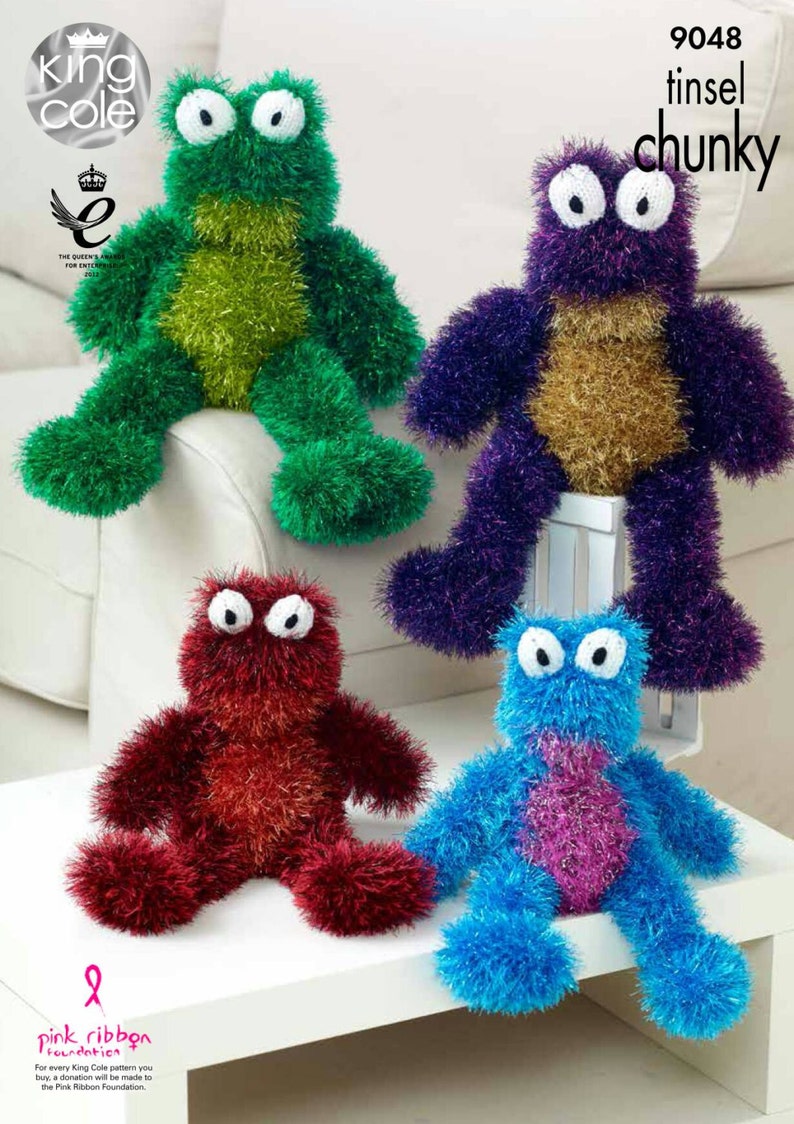 Frog Knitting Pattern | Etsy