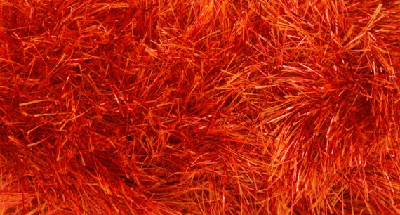 Flame 3222 Tinsel Chunky Yarn, King Cole Tinsel Chunky, Orange
