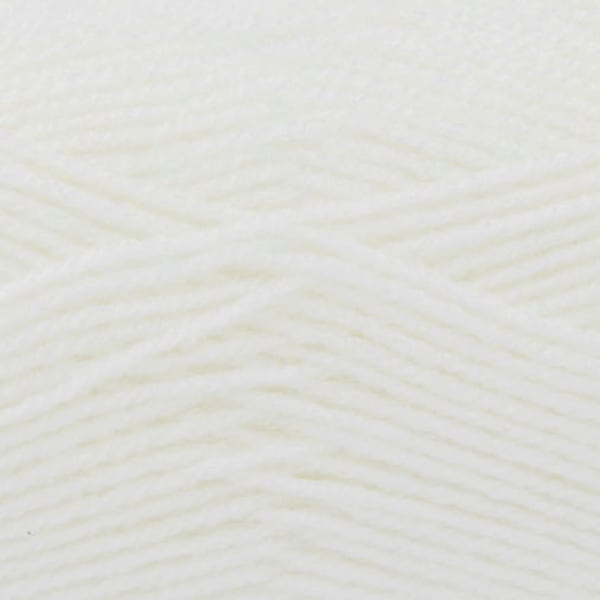 White (1) Pricewise DK, King Cole White Double Knit, White Acrylic Yarn, White Light Worsted, White Crochet Yarn, White Knitting Yarn