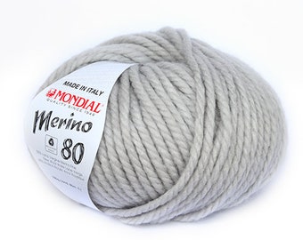 Beige (300) Merino 80 Super Chunky, Lane Mondial Super Chunky, Beige Super Bulky Garen, Beige Gehaakte Dekengaren, Beige Breigaren