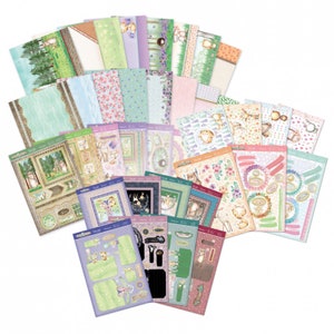 Collection de cartes de luxe Foxy & Friends, Hunkydory Crafts Ltd, ensemble de décorations pour cartes, kit de fabrication de cartes animaux mignons, ensemble de décorations en papier