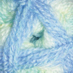 BM25 Baby Marble DK, maille double James C Brett, effet laine peignée clair, rayures auto-rayées, accessoires de tricot, accessoires de crochet