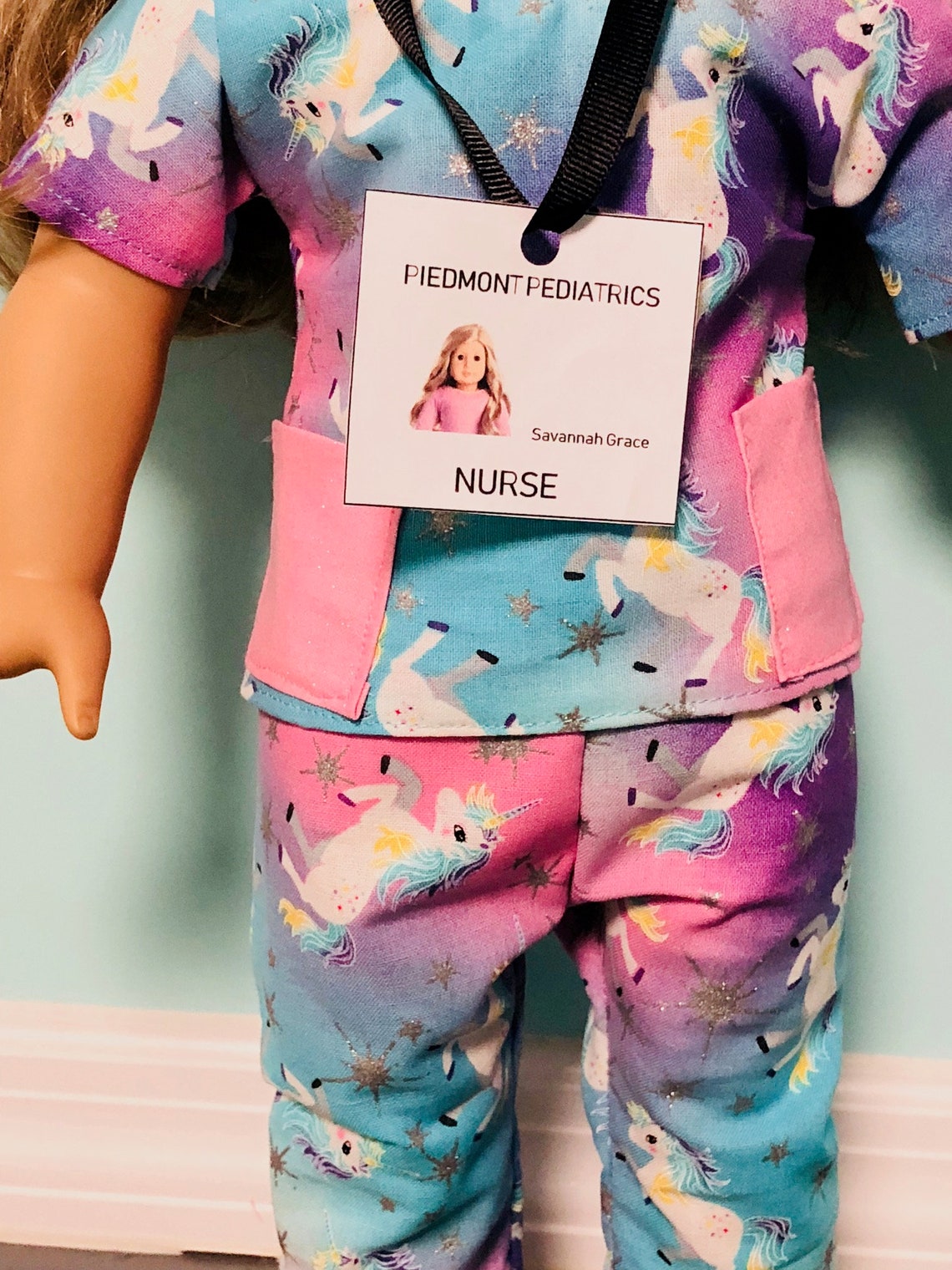 Doll Scrubs-Doll Uniforms-18 Inch Doll Clothes-Custom Doll | Etsy