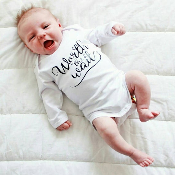 Newborn Romper baby's first outfit leaving hospital Etsy