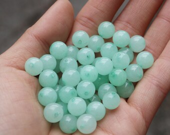 Pcs Frosted Art Hobby Jewellery Making Crafts Glass Round Beads 4mm Grey 195