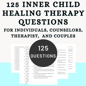 Preguntas sobre la terapia de curación del niño interior / Hoja de trabajo para reparentar heridas traumáticas en la niñez / Consejero de terapeutas familiares / Experiencias IFS Pdf