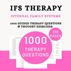 IFS Therapy Questions | Internal Family Systems Parts Mapping Work Worksheet Inner Core Self Lpcc | Lpc Therapists